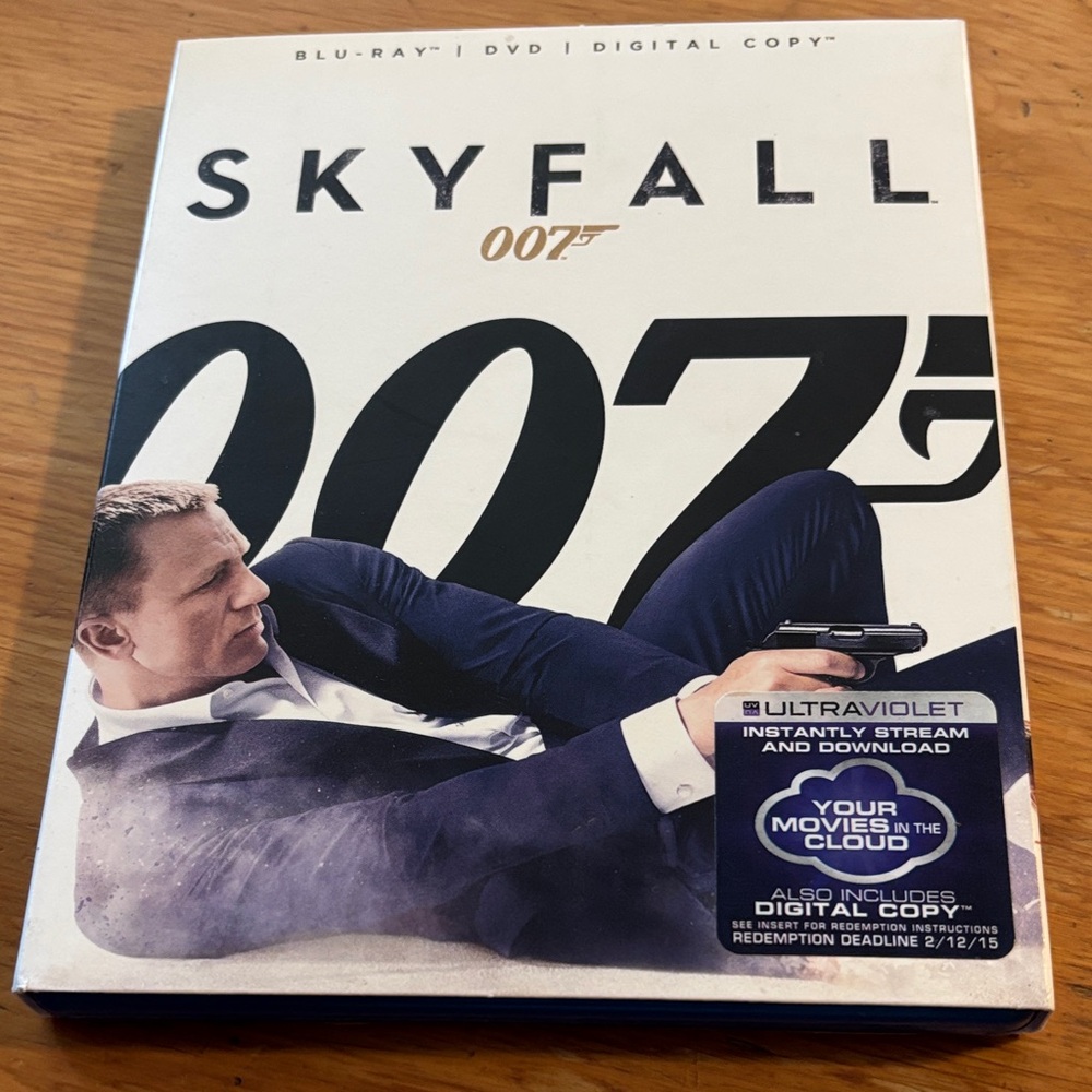 Skyfall Blu-ray DVD Digital Copy